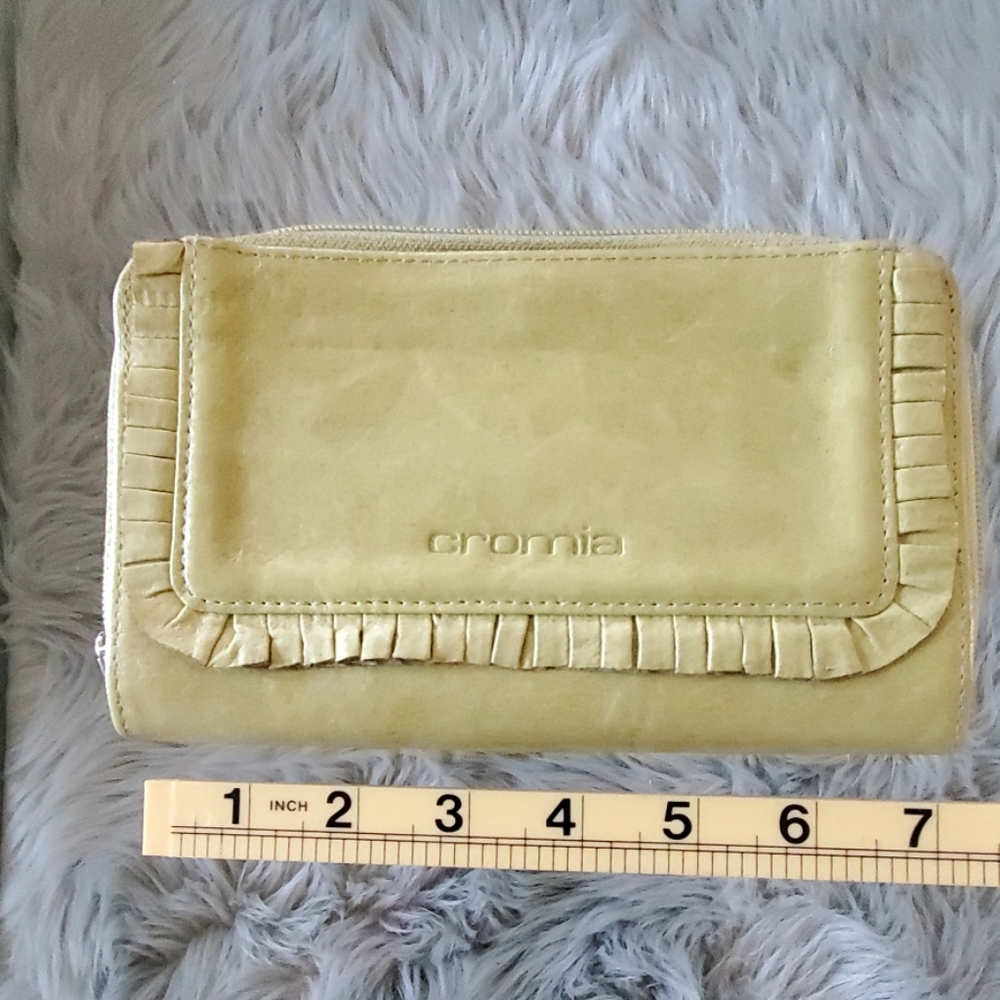 Lime Green Cromia Wallet
